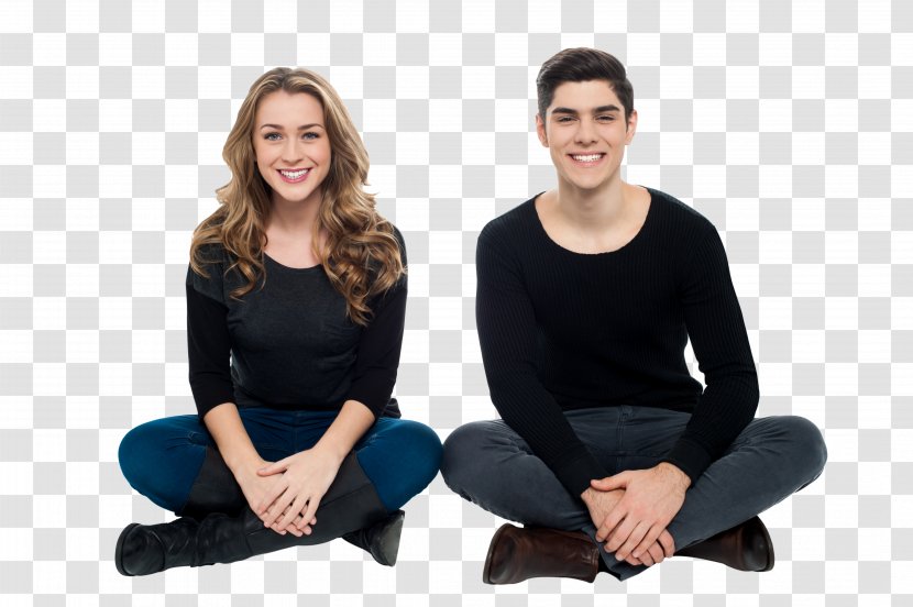 Couple Stock Photography Sitting Image Resolution - Flower - Couples Transparent PNG