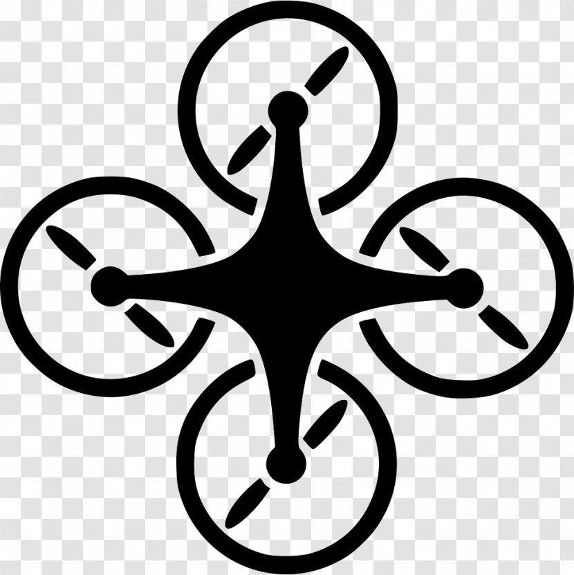 Aircraft Unmanned Aerial Vehicle Quadcopter Multirotor Drone Racing - Symbol - Drones Transparent PNG