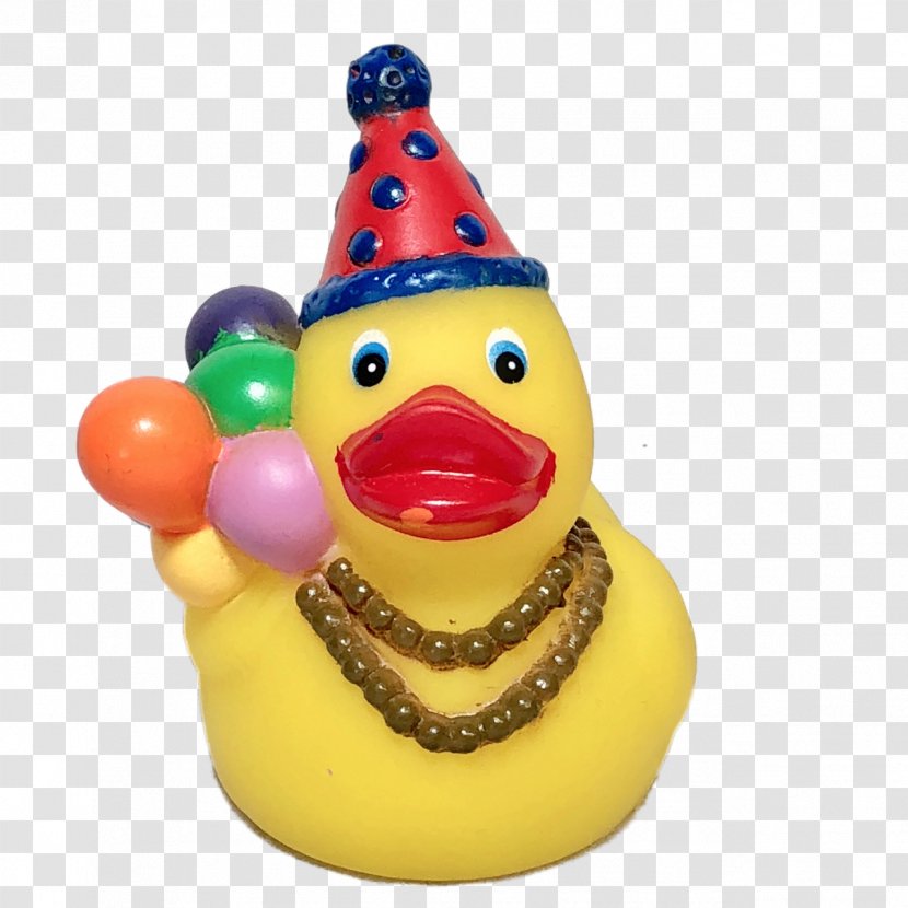 Rubber Duck Toy Balloon Natural - Latex Transparent PNG