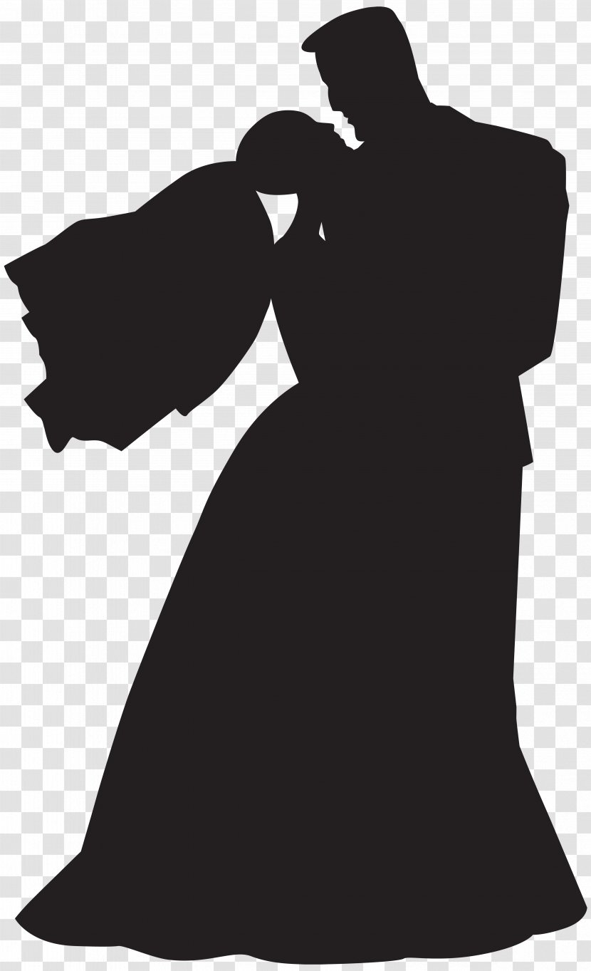 Dance Silhouette Couple Clip Art - Wedding Transparent PNG