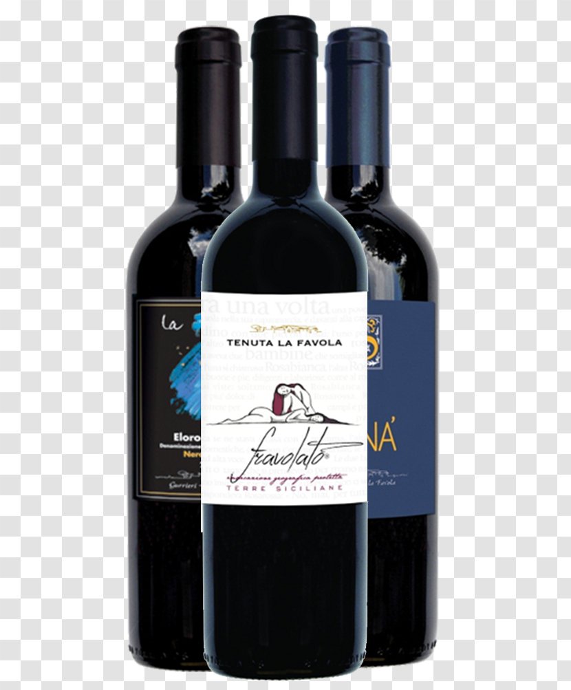 Wine Liqueur Glass Bottle Tenuta La Favola - Sicily Transparent PNG