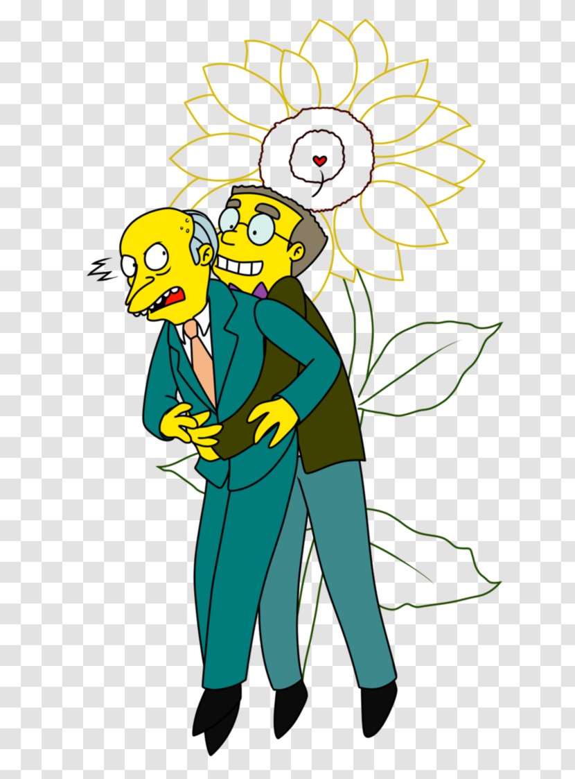 Waylon Smithers Mr. Burns DeviantArt Homer The - Mr - Drawing Background Transparent PNG