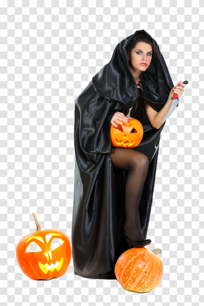 Orange - Costume - Plant Jackolantern Transparent PNG