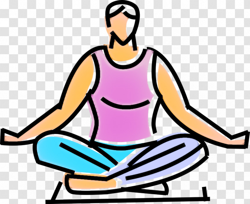 Sitting Yoga Exercise Meditation Yoga Mat Transparent PNG