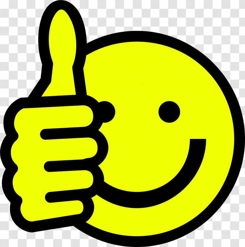 Thumb Signal Smiley Emoticon Clip Art - Icon Transparent PNG
