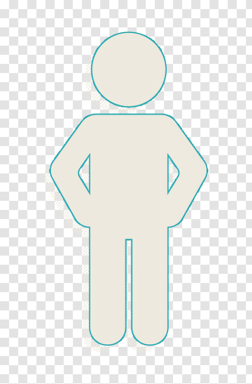 Man Standing Up Icon People Icon Actions Icon Transparent PNG