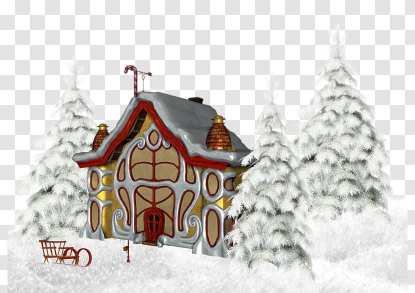 Desktop Wallpaper Winter Landscape Painting - Christmas Transparent PNG