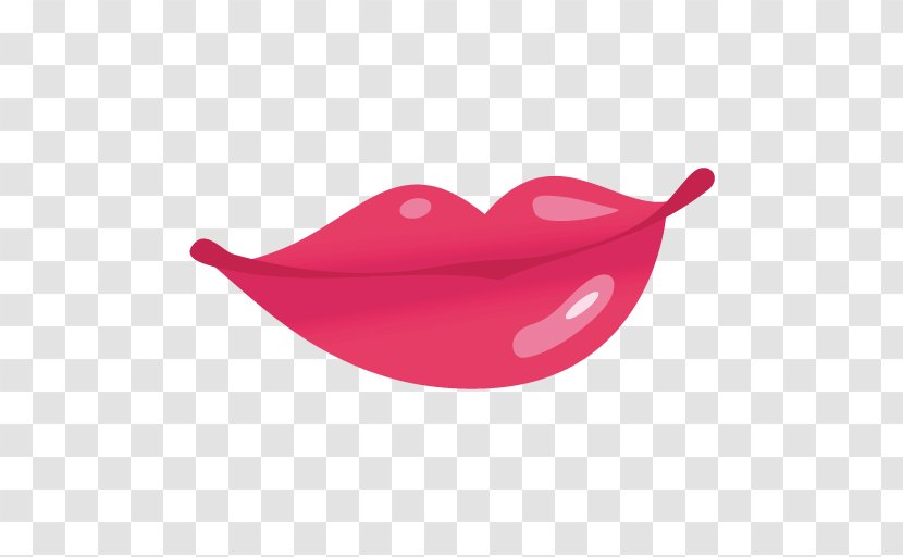 Lip Kiss Red - Symbol - Lips Transparent PNG