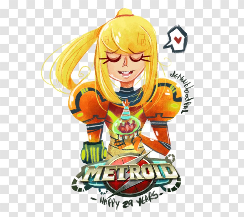 Metroid: Other M Super Metroid Prime 3: Corruption 2: Echoes - Cartoon - 30th Anniversary Transparent PNG