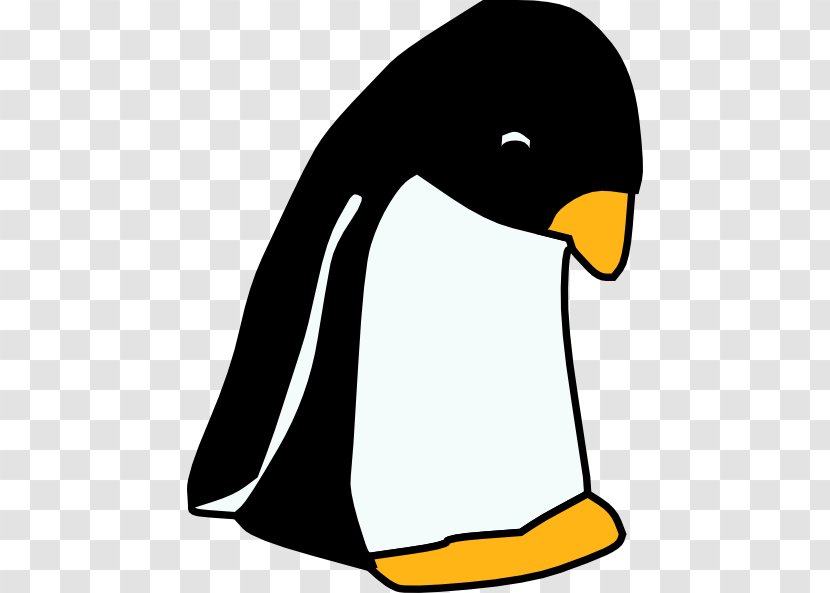 Penguin Sadness Drawing Clip Art - Beak - Sad Cliparts Transparent PNG