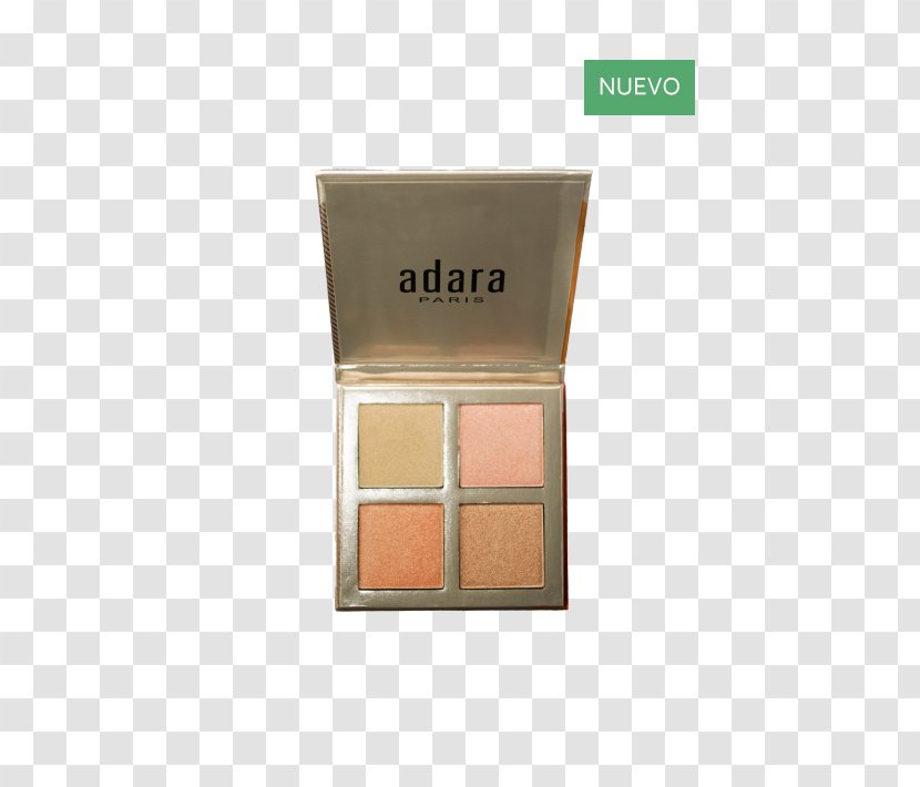 Adara Cosmetics PARIS Face Powder Product Make-up - Shopping - Highlight Palette Transparent PNG