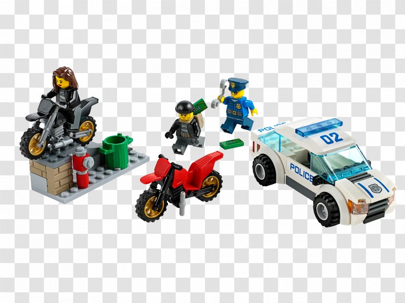 Lego City Police Minifigure Toy Block - Polis Transparent PNG