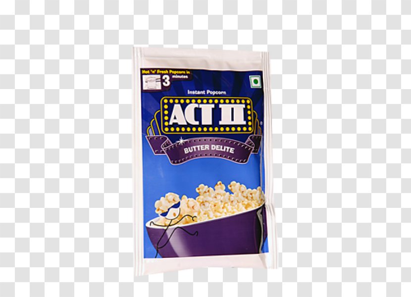 Microwave Popcorn Chili Con Carne Act II Food - Vegetarian Transparent PNG