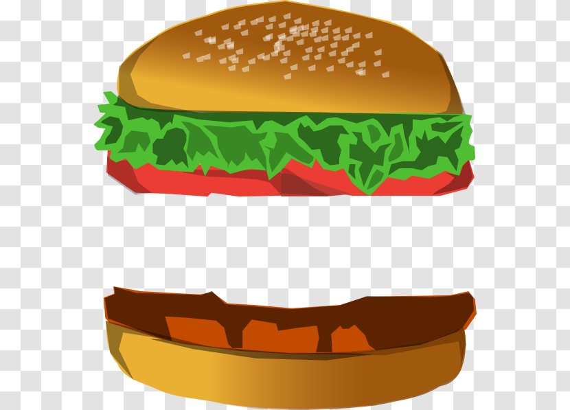 Hamburger Fast Food Cheeseburger Clip Art - Burger King Transparent PNG