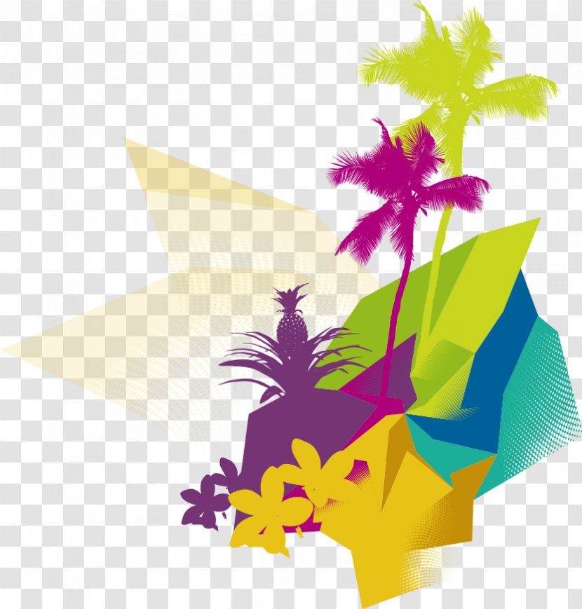 Hawaiian Desktop Wallpaper - Yellow - Kanaka Transparent PNG