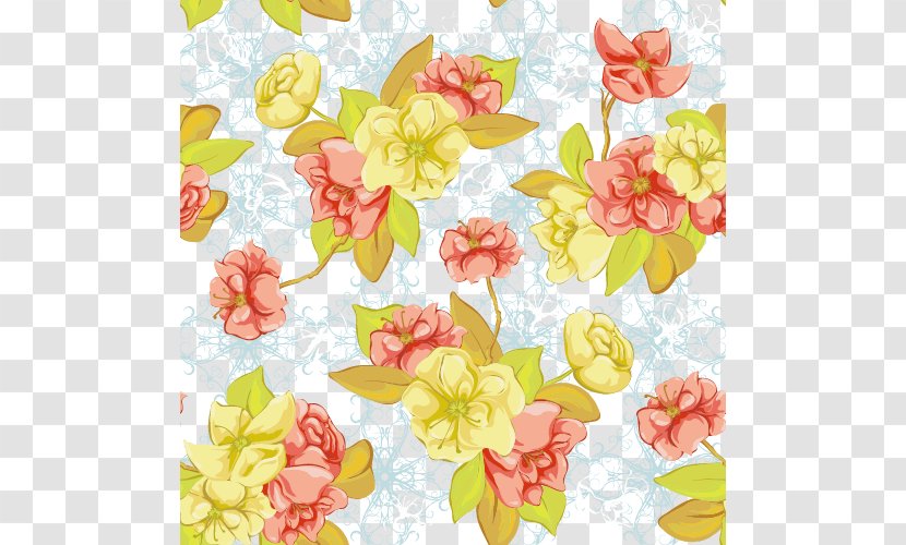 Floral Design Pattern - Flower Arranging - Fresh Flowers Shading Free Download Transparent PNG