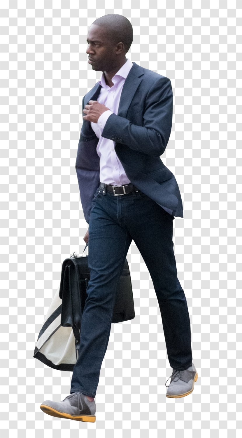 Businessperson Walking Suit - Shoulder - Business People Transparent PNG