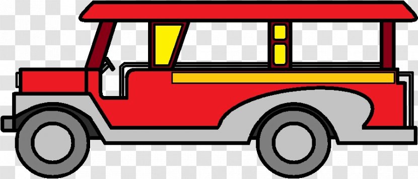 Jeepney Philippines Drawing Clip Art - Jeep Transparent PNG