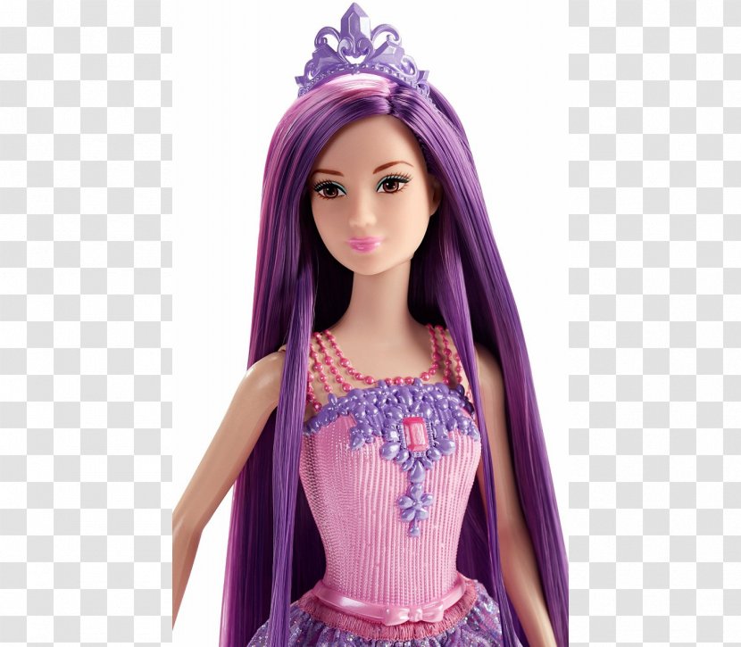 Barbie: Star Light Adventure Ball-jointed Doll Toy - Violet - Barbie Transparent PNG