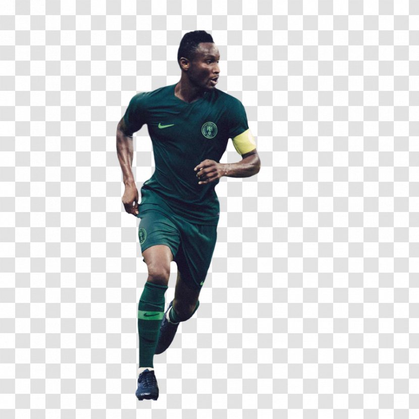 Nigeria National Football Team 2018 World Cup Jersey Player - Soccer Transparent PNG