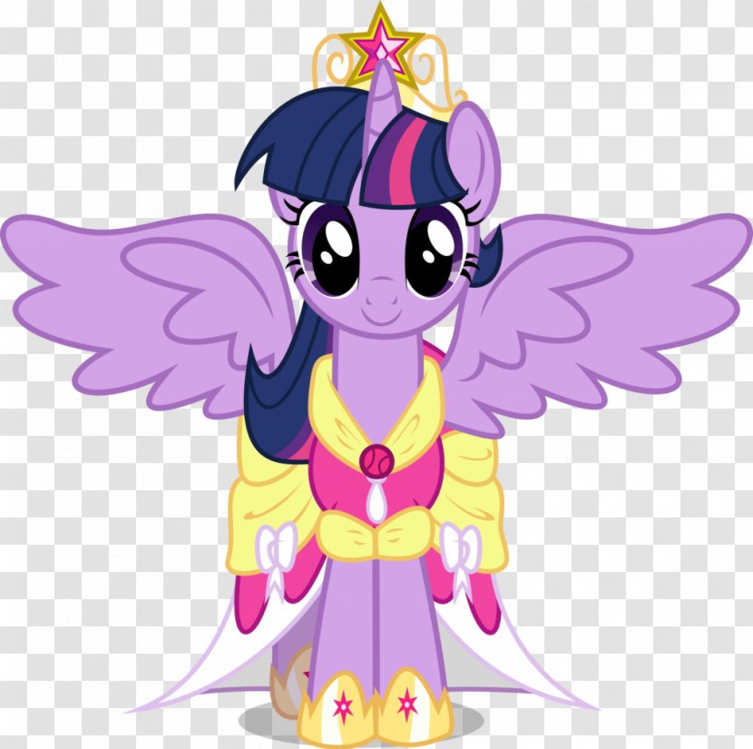 Twilight Sparkle Pony Princess Cadance Celestia Winged Unicorn - My Little Transparent PNG