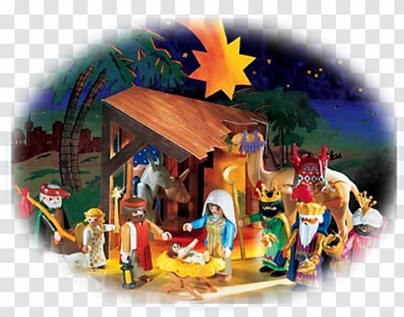 Nativity Scene Christmas Playmobil Biblical Magi Of Jesus Transparent PNG