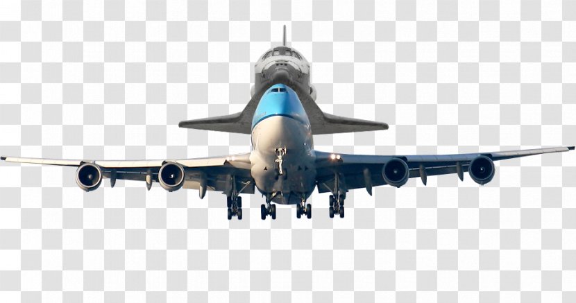 Aircraft Airplane Boeing 747-400 Air Travel - Flap - Space Shuttle Transparent PNG