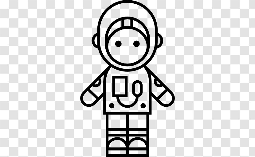 Space Astronaut - Smile - Area Transparent PNG