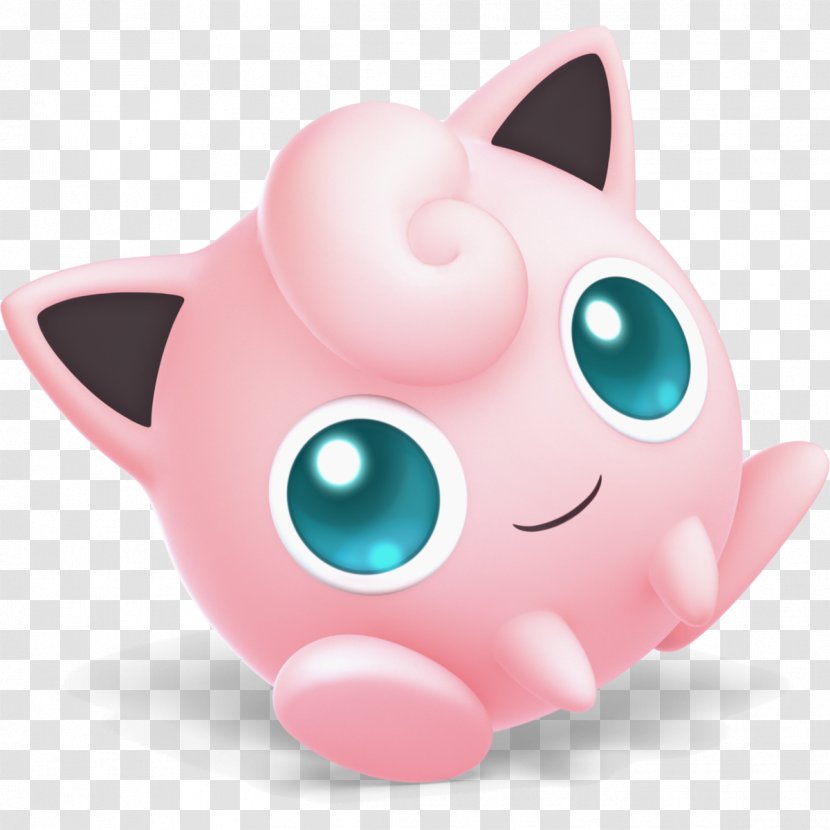 Super Smash Bros.™ Ultimate Bros. For Nintendo 3DS And Wii U Melee Switch - Mario Series - Pokemon Jigglypuff Transparent PNG