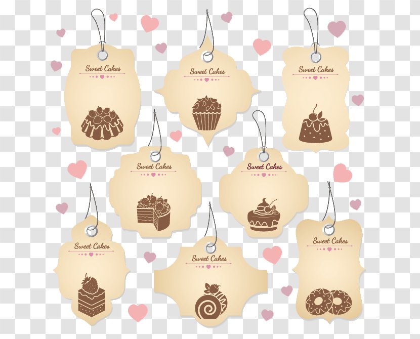 Muffin Cake Photography Dessert - Tag Vector Transparent PNG
