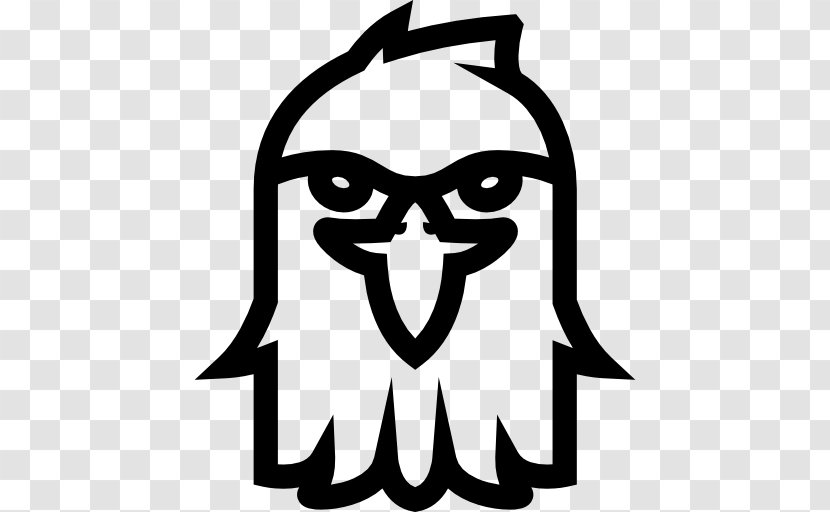 Download - Black And White - Eagle Shield Transparent PNG