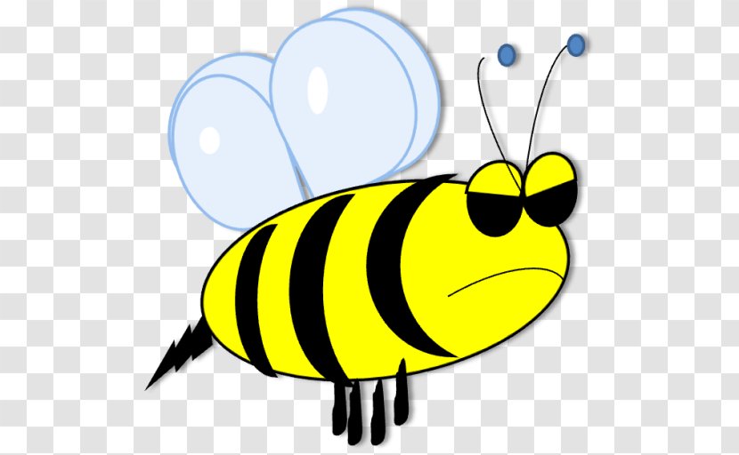 Honey Bee Clip Art Illustration Cartoon Transparent PNG