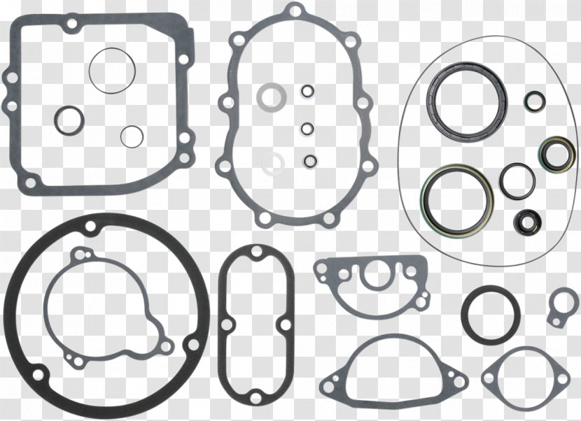 Cometic Gasket, Inc. Product Design Transmission Black - And White - Completed Seal Transparent PNG