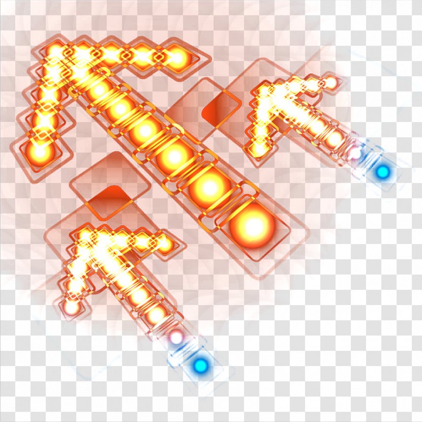 Light Download - Computer Network - Cool Effects Arrow Transparent PNG