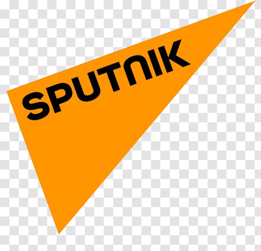 Logo Sputnik New Service News Mass Media - Orange Transparent PNG