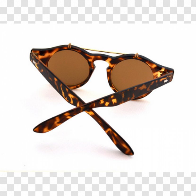 Sunglasses Horn-rimmed Glasses Tortoiseshell Goggles - Tortoide Transparent PNG
