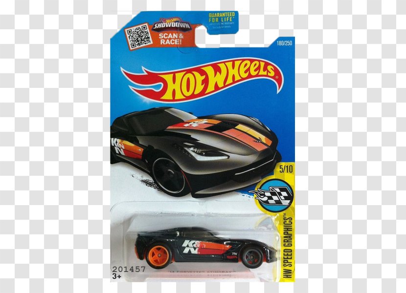 Chevrolet Corvette Model Car Hot Wheels Porsche - Race Off Transparent PNG