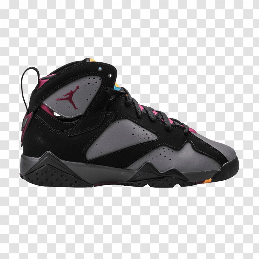 Sports Shoes Air Jordan Retro Style 7 Boys - Cross Training Shoe - Full Black For Women Transparent PNG