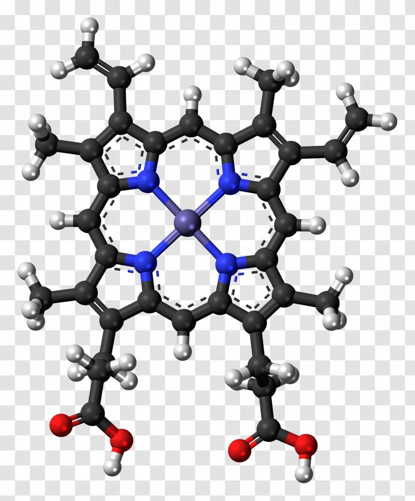 Phthalocyanine Molecule Porphyrin Coordination Complex Organic Compound - Silhouette - Grey Blue Transparent PNG