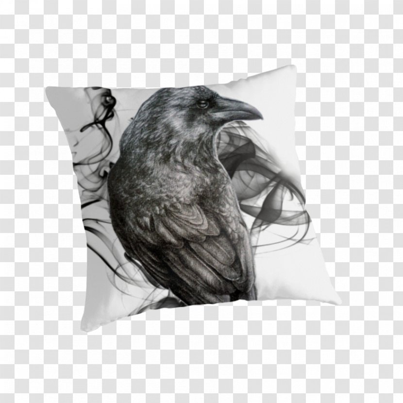 Drawing Common Raven Crow Art Sketch - Family Transparent PNG
