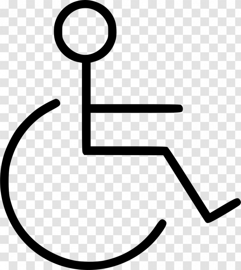 Disability Wheelchair Icon Design Clip Art - Accessible Toilet Transparent PNG