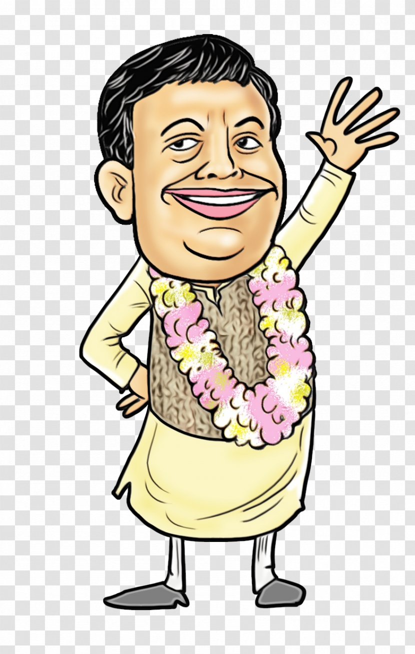 Thumb Cartoon - Hand - Pleased Gesture Transparent PNG