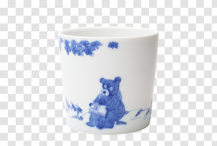 Coffee Cup Ceramic Mug Blue And White Pottery Transparent PNG