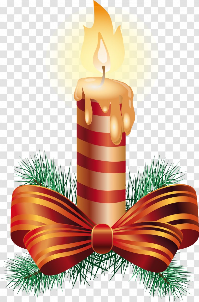 Christmas Ornament Candle Illustration - Photography - Vector Transparent PNG