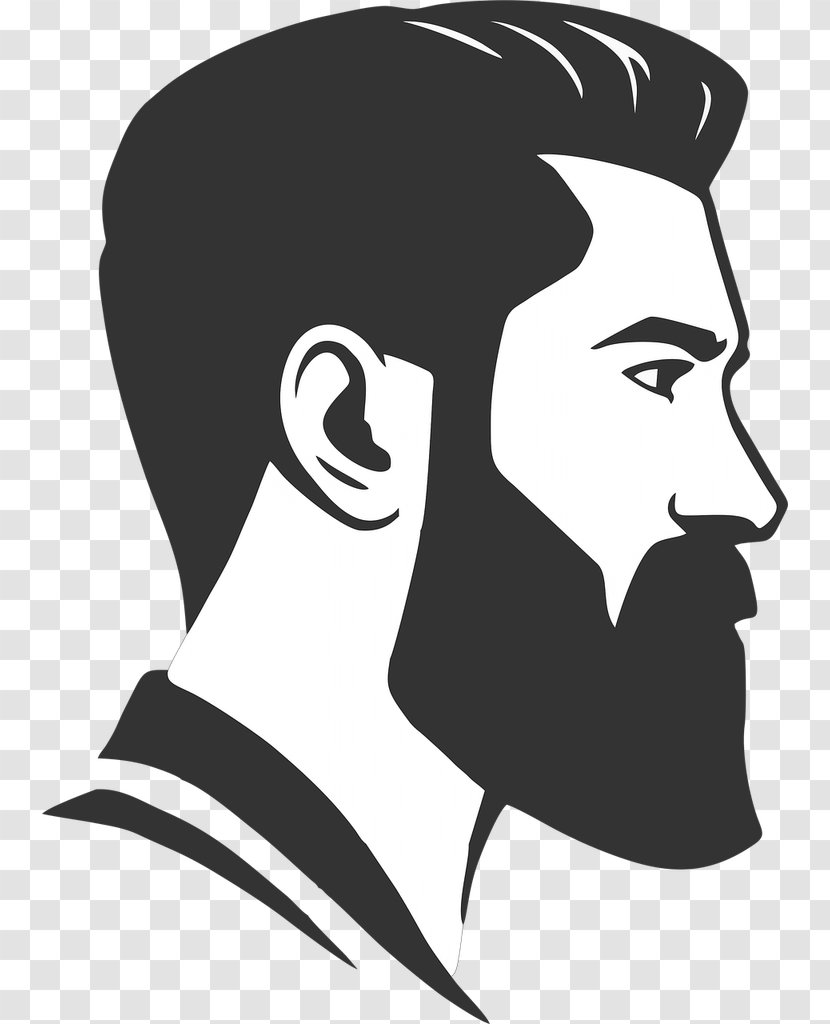 Clip Art Openclipart Beard Image Vector Graphics - Facial Hair Transparent PNG