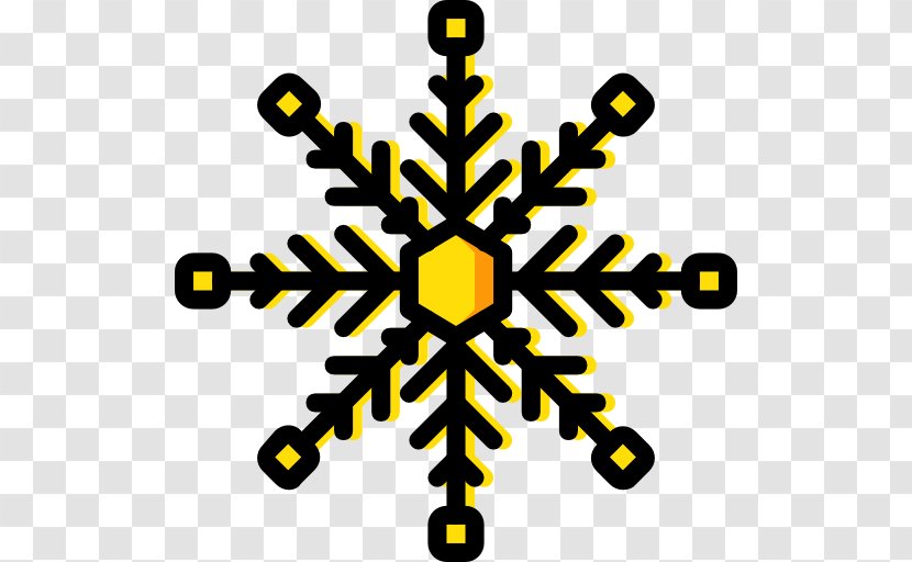 Snowflake - Black And White - Symbol Transparent PNG