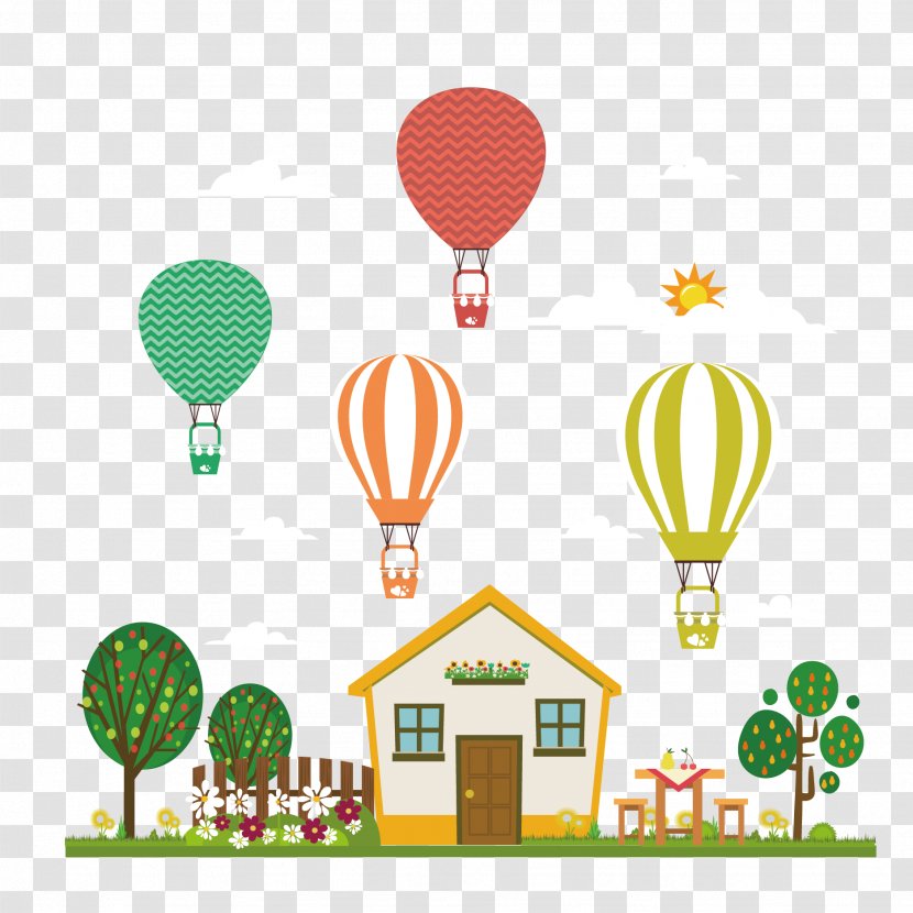 Graphic Design Decorative Arts Balloon Color - Vector Hot House Transparent PNG