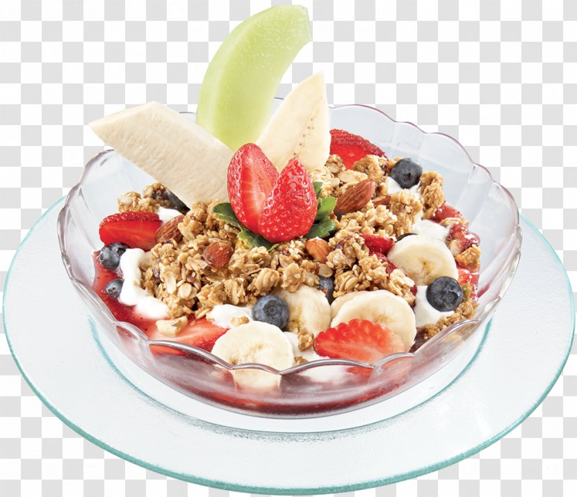 Breakfast Ice Cream Frozen Yogurt Fruit Cora - Stir Frying - Brunch Transparent PNG