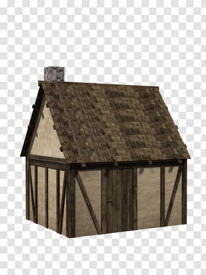 Shed Facade Hut Roof - Cottage Drawing Transparent PNG