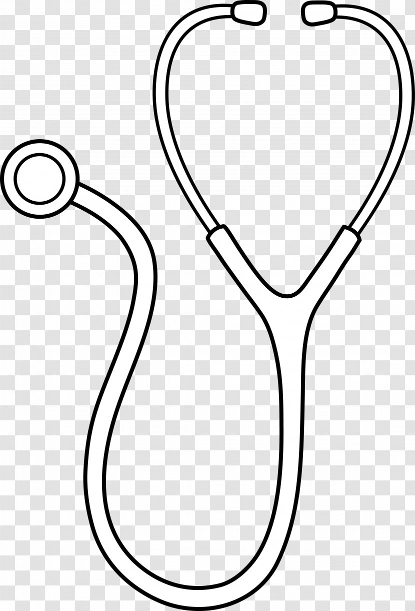 Stethoscope Physician Medicine Clip Art - Cardiology - Doctor Instruments Cliparts Transparent PNG